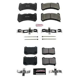 PowerStop® - Z23 Evolution Sport Performance Carbon-Fiber Ceramic Front and Rear Brake Pad Set
