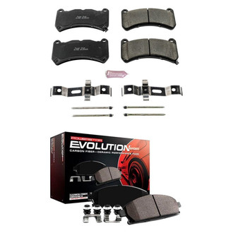 PowerStop® - Z23 Evolution Sport Performance Carbon-Fiber Ceramic Front and Rear Brake Pad Set