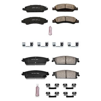 PowerStop® - Z23 Evolution Sport Performance Carbon-Fiber Ceramic Front and Rear Brake Pad Set