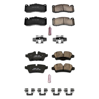 PowerStop® - Z23 Evolution Sport Performance Carbon-Fiber Ceramic Front and Rear Brake Pad Set