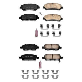 PowerStop® - Z23 Evolution Sport Performance Carbon-Fiber Ceramic Front and Rear Brake Pad Set
