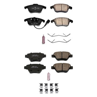 PowerStop® - Z23 Evolution Sport Performance Carbon-Fiber Ceramic Front and Rear Brake Pad Set