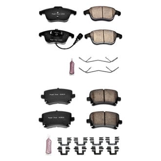 PowerStop® - Z23 Evolution Sport Performance Carbon-Fiber Ceramic Front and Rear Brake Pad Set