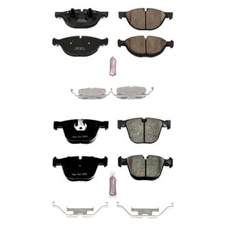 PowerStop® - Z23 Evolution Sport Performance Carbon-Fiber Ceramic Front and Rear Brake Pad Set