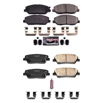 PowerStop® - Z23 Evolution Sport Performance Carbon-Fiber Ceramic Front and Rear Brake Pad Set