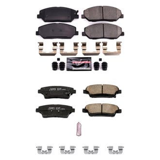 PowerStop® - Z23 Evolution Sport Performance Carbon-Fiber Ceramic Front and Rear Brake Pad Set