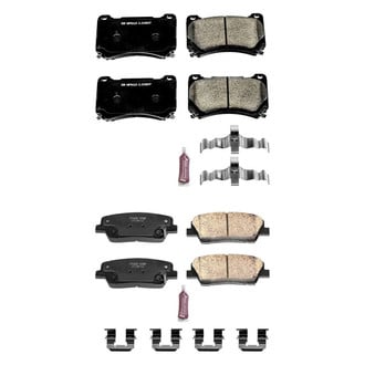PowerStop® - Z23 Evolution Sport Performance Carbon-Fiber Ceramic Front and Rear Brake Pad Set