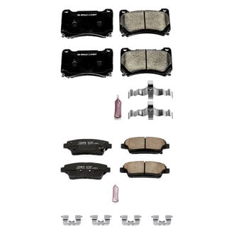 PowerStop® - Z23 Evolution Sport Performance Carbon-Fiber Ceramic Front and Rear Brake Pad Set