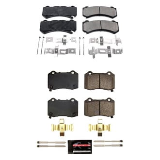 PowerStop® - Z23 Evolution Sport Performance Carbon-Fiber Ceramic Front and Rear Brake Pad Set