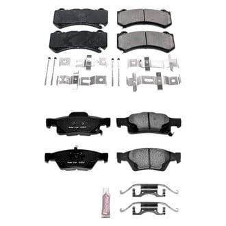 PowerStop® - Z23 Evolution Sport Performance Carbon-Fiber Ceramic Front and Rear Brake Pad Set