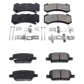 PowerStop® - Z23 Evolution Sport Performance Carbon-Fiber Ceramic Front and Rear Brake Pad Set