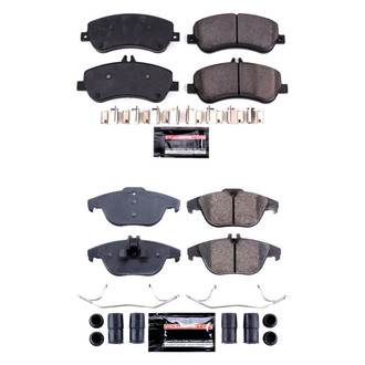 PowerStop® - Z23 Evolution Sport Performance Carbon-Fiber Ceramic Front and Rear Brake Pad Set