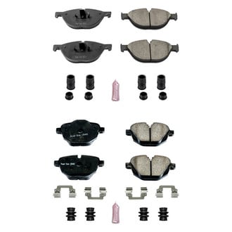 PowerStop® - Z23 Evolution Sport Performance Carbon-Fiber Ceramic Front and Rear Brake Pad Set