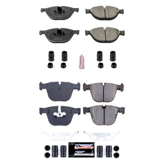 PowerStop® - Z23 Evolution Sport Performance Carbon-Fiber Ceramic Front and Rear Brake Pad Set