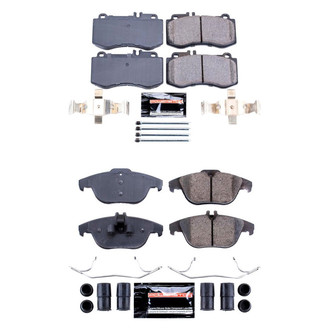 PowerStop® - Z23 Evolution Sport Performance Carbon-Fiber Ceramic Front and Rear Brake Pad Set