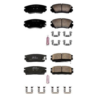 PowerStop® - Z23 Evolution Sport Performance Carbon-Fiber Ceramic Front and Rear Brake Pad Set