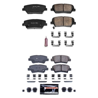 PowerStop® - Z23 Evolution Sport Performance Carbon-Fiber Ceramic Front and Rear Brake Pad Set