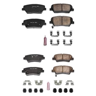 PowerStop® - Z23 Evolution Sport Performance Carbon-Fiber Ceramic Front and Rear Brake Pad Set