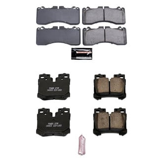 PowerStop® - Z23 Evolution Sport Performance Carbon-Fiber Ceramic Front and Rear Brake Pad Set