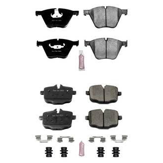 PowerStop® - Z23 Evolution Sport Performance Carbon-Fiber Ceramic Front and Rear Brake Pad Set