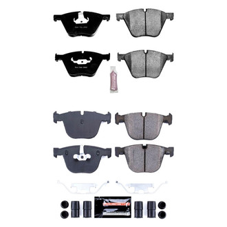 PowerStop® - Z23 Evolution Sport Performance Carbon-Fiber Ceramic Front and Rear Brake Pad Set