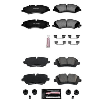 PowerStop® - Z23 Evolution Sport Performance Carbon-Fiber Ceramic Front and Rear Brake Pad Set
