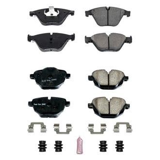 PowerStop® - Z23 Evolution Sport Performance Carbon-Fiber Ceramic Front and Rear Brake Pad Set