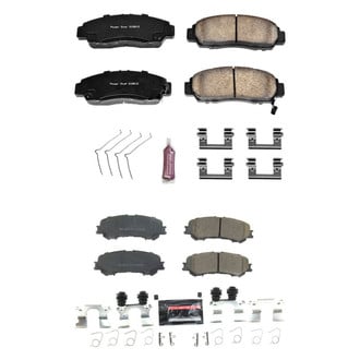 PowerStop® - Z23 Evolution Sport Performance Carbon-Fiber Ceramic Front and Rear Brake Pad Set