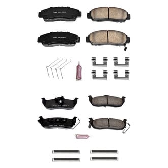 PowerStop® - Z23 Evolution Sport Performance Carbon-Fiber Ceramic Front and Rear Brake Pad Set