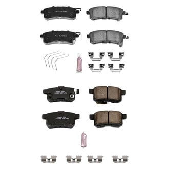 PowerStop® - Z23 Evolution Sport Performance Carbon-Fiber Ceramic Front and Rear Brake Pad Set