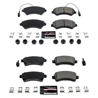 PowerStop® - Z23 Evolution Sport Performance Carbon-Fiber Ceramic Front and Rear Brake Pad Set