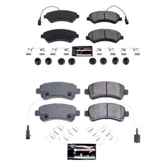 PowerStop® - Z23 Evolution Sport Performance Carbon-Fiber Ceramic Front and Rear Brake Pad Set