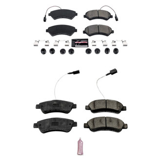 PowerStop® - Z23 Evolution Sport Performance Carbon-Fiber Ceramic Front and Rear Brake Pad Set