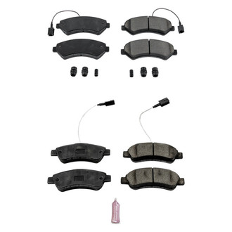 PowerStop® - Z23 Evolution Sport Performance Carbon-Fiber Ceramic Front and Rear Brake Pad Set
