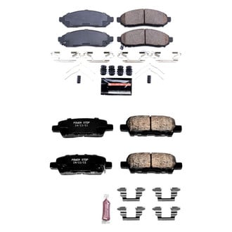PowerStop® - Z23 Evolution Sport Performance Carbon-Fiber Ceramic Front and Rear Brake Pad Set