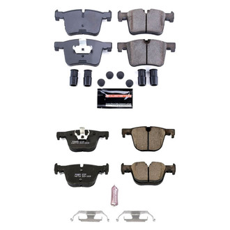 PowerStop® - Z23 Evolution Sport Performance Carbon-Fiber Ceramic Front and Rear Brake Pad Set