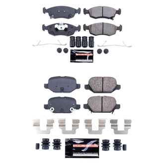 PowerStop® - Z23 Evolution Sport Performance Carbon-Fiber Ceramic Front and Rear Brake Pad Set