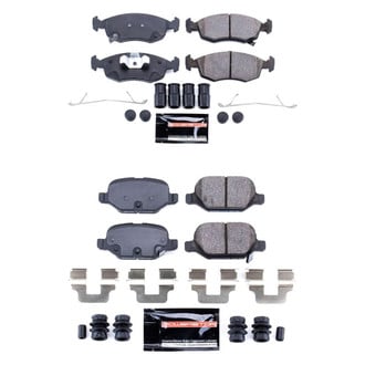 PowerStop® - Z23 Evolution Sport Performance Carbon-Fiber Ceramic Front and Rear Brake Pad Set