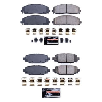 PowerStop® - Z23 Evolution Sport Performance Carbon-Fiber Ceramic Front and Rear Brake Pad Set