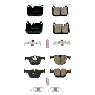 PowerStop® - Z23 Evolution Sport Performance Carbon-Fiber Ceramic Front and Rear Brake Pad Set
