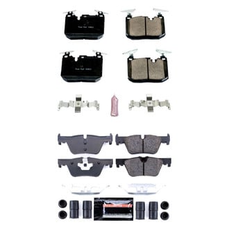 PowerStop® - Z23 Evolution Sport Performance Carbon-Fiber Ceramic Front and Rear Brake Pad Set