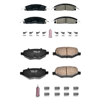PowerStop® - Z23 Evolution Sport Performance Carbon-Fiber Ceramic Front and Rear Brake Pad Set