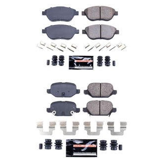 PowerStop® - Z23 Evolution Sport Performance Carbon-Fiber Ceramic Front and Rear Brake Pad Set
