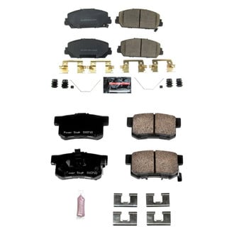 PowerStop® - Z23 Evolution Sport Performance Carbon-Fiber Ceramic Front and Rear Brake Pad Set