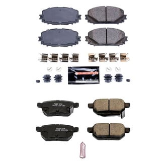 PowerStop® - Z23 Evolution Sport Performance Carbon-Fiber Ceramic Front and Rear Brake Pad Set
