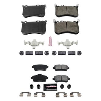 PowerStop® - Z23 Evolution Sport Performance Carbon-Fiber Ceramic Front and Rear Brake Pad Set