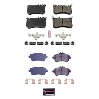 PowerStop® - Z23 Evolution Sport Performance Carbon-Fiber Ceramic Front and Rear Brake Pad Set