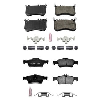 PowerStop® - Z23 Evolution Sport Performance Carbon-Fiber Ceramic Front and Rear Brake Pad Set