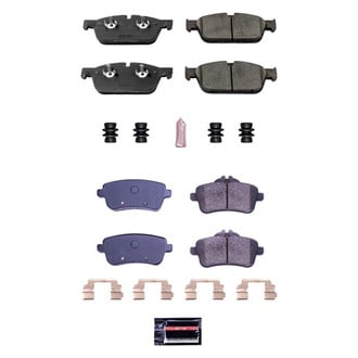 PowerStop® - Z23 Evolution Sport Performance Carbon-Fiber Ceramic Front and Rear Brake Pad Set