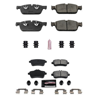 PowerStop® - Z23 Evolution Sport Performance Carbon-Fiber Ceramic Front and Rear Brake Pad Set
